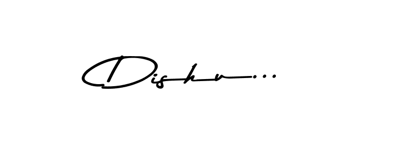 You should practise on your own different ways (Asem Kandis PERSONAL USE) to write your name (Dishu...) in signature. don't let someone else do it for you. Dishu... signature style 9 images and pictures png