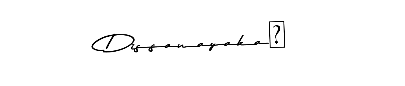 Similarly Asem Kandis PERSONAL USE is the best handwritten signature design. Signature creator online .You can use it as an online autograph creator for name Dissanayaka♡. Dissanayaka♡ signature style 9 images and pictures png