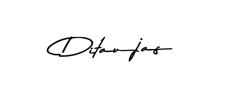 Create a beautiful signature design for name Ditaujas. With this signature (Asem Kandis PERSONAL USE) fonts, you can make a handwritten signature for free. Ditaujas signature style 9 images and pictures png