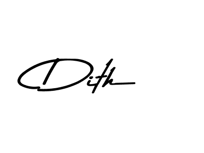 Dith stylish signature style. Best Handwritten Sign (Asem Kandis PERSONAL USE) for my name. Handwritten Signature Collection Ideas for my name Dith. Dith signature style 9 images and pictures png