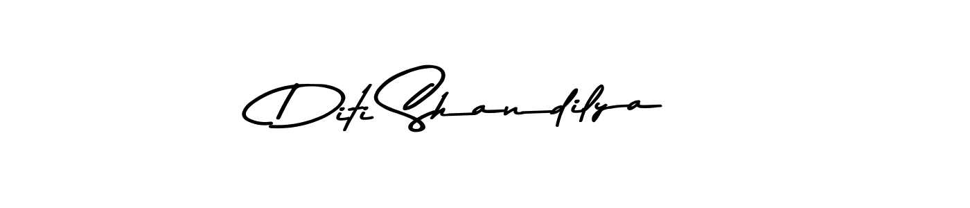 This is the best signature style for the Diti Shandilya name. Also you like these signature font (Asem Kandis PERSONAL USE). Mix name signature. Diti Shandilya signature style 9 images and pictures png
