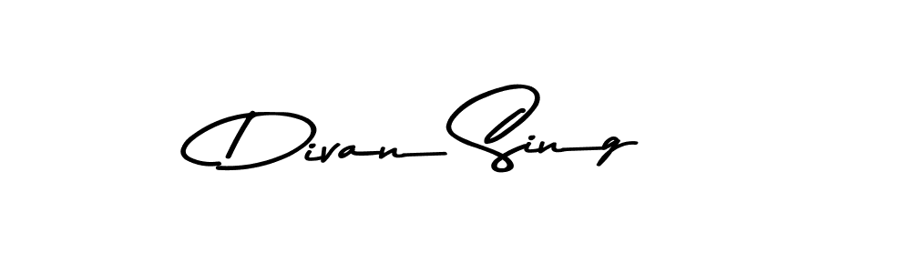 Make a beautiful signature design for name Divan Sing. With this signature (Asem Kandis PERSONAL USE) style, you can create a handwritten signature for free. Divan Sing signature style 9 images and pictures png