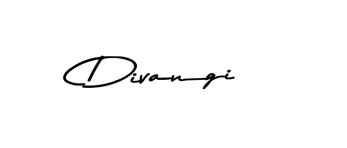 How to make Divangi name signature. Use Asem Kandis PERSONAL USE style for creating short signs online. This is the latest handwritten sign. Divangi signature style 9 images and pictures png