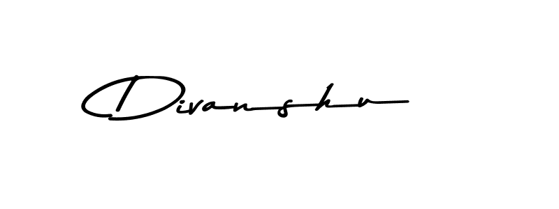Divanshu stylish signature style. Best Handwritten Sign (Asem Kandis PERSONAL USE) for my name. Handwritten Signature Collection Ideas for my name Divanshu. Divanshu signature style 9 images and pictures png
