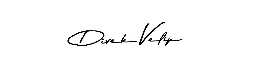 Use a signature maker to create a handwritten signature online. With this signature software, you can design (Asem Kandis PERSONAL USE) your own signature for name Divek Velip. Divek Velip signature style 9 images and pictures png