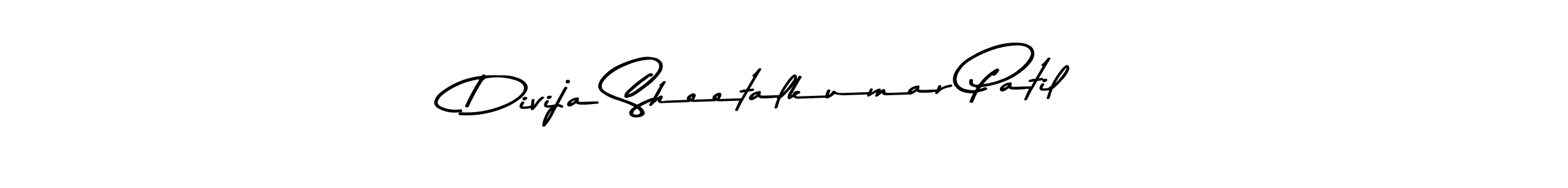 Make a beautiful signature design for name Divija Sheetalkumar Patil. Use this online signature maker to create a handwritten signature for free. Divija Sheetalkumar Patil signature style 9 images and pictures png