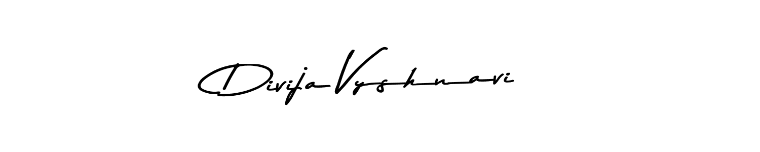Also we have Divija Vyshnavi name is the best signature style. Create professional handwritten signature collection using Asem Kandis PERSONAL USE autograph style. Divija Vyshnavi signature style 9 images and pictures png