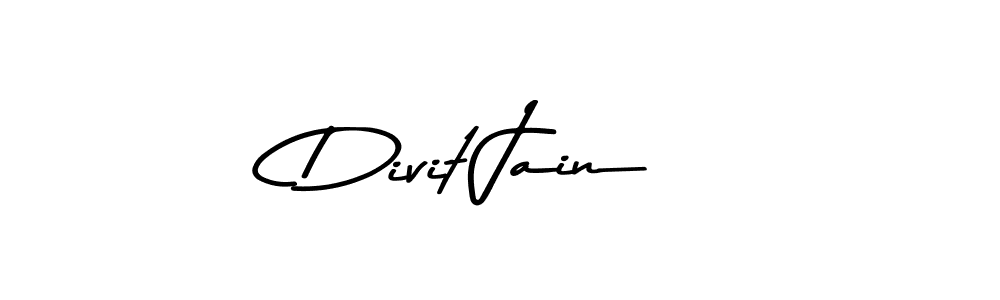 Use a signature maker to create a handwritten signature online. With this signature software, you can design (Asem Kandis PERSONAL USE) your own signature for name Divit Jain. Divit Jain signature style 9 images and pictures png