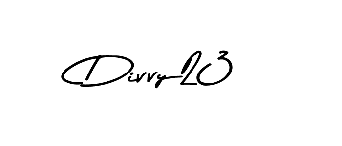 Divvy23 stylish signature style. Best Handwritten Sign (Asem Kandis PERSONAL USE) for my name. Handwritten Signature Collection Ideas for my name Divvy23. Divvy23 signature style 9 images and pictures png