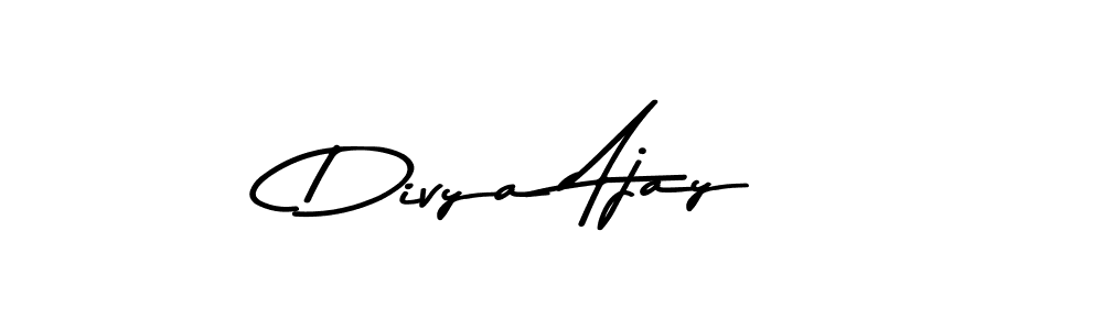 The best way (Asem Kandis PERSONAL USE) to make a short signature is to pick only two or three words in your name. The name Divya Ajay include a total of six letters. For converting this name. Divya Ajay signature style 9 images and pictures png