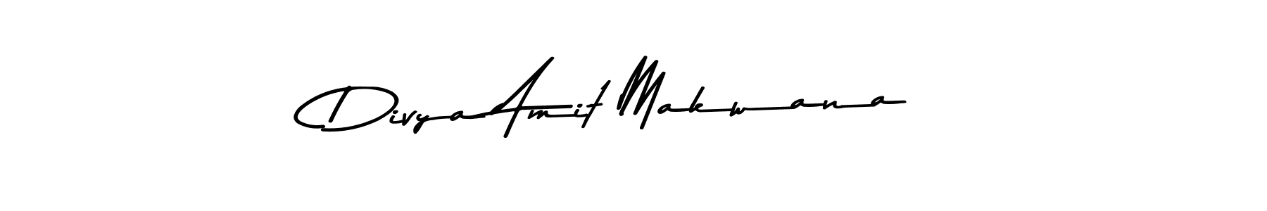 How to make Divya Amit Makwana signature? Asem Kandis PERSONAL USE is a professional autograph style. Create handwritten signature for Divya Amit Makwana name. Divya Amit Makwana signature style 9 images and pictures png