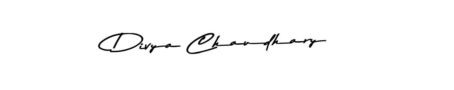 How to make Divya Chaudhary signature? Asem Kandis PERSONAL USE is a professional autograph style. Create handwritten signature for Divya Chaudhary name. Divya Chaudhary signature style 9 images and pictures png