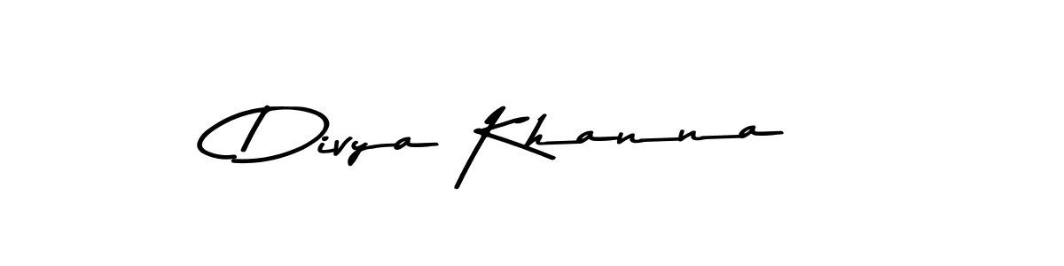 You should practise on your own different ways (Asem Kandis PERSONAL USE) to write your name (Divya Khanna) in signature. don't let someone else do it for you. Divya Khanna signature style 9 images and pictures png