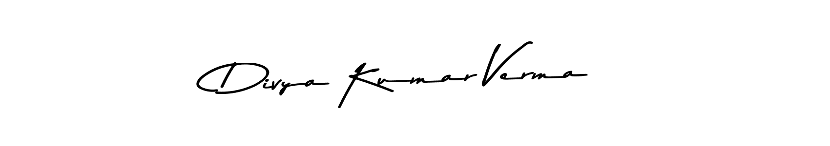 You should practise on your own different ways (Asem Kandis PERSONAL USE) to write your name (Divya Kumar Verma) in signature. don't let someone else do it for you. Divya Kumar Verma signature style 9 images and pictures png