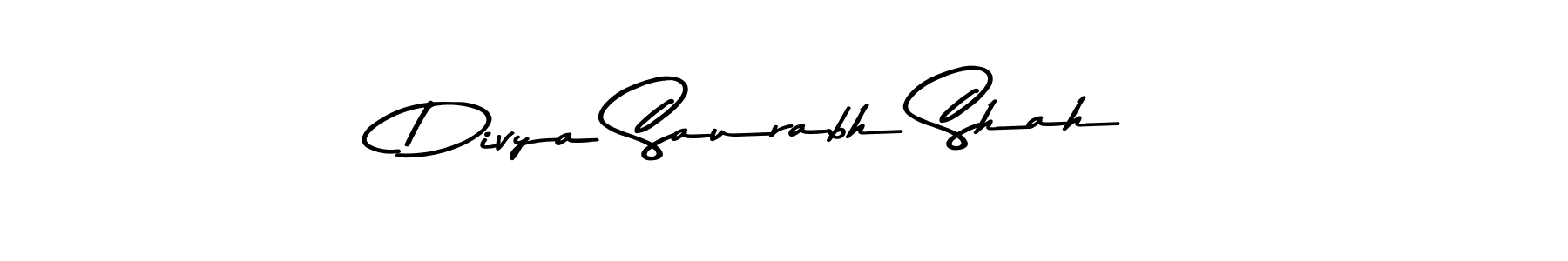 The best way (Asem Kandis PERSONAL USE) to make a short signature is to pick only two or three words in your name. The name Divya Saurabh Shah include a total of six letters. For converting this name. Divya Saurabh Shah signature style 9 images and pictures png