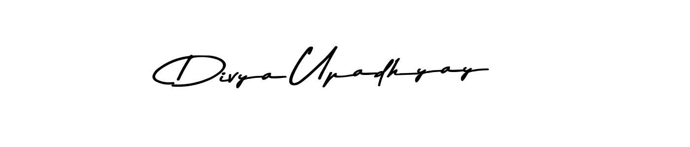 Divya Upadhyay stylish signature style. Best Handwritten Sign (Asem Kandis PERSONAL USE) for my name. Handwritten Signature Collection Ideas for my name Divya Upadhyay. Divya Upadhyay signature style 9 images and pictures png