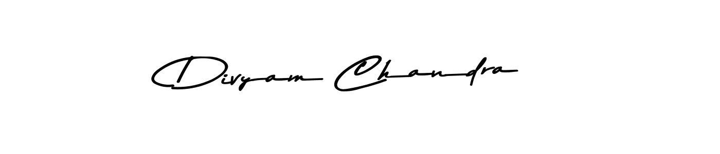 Design your own signature with our free online signature maker. With this signature software, you can create a handwritten (Asem Kandis PERSONAL USE) signature for name Divyam Chandra. Divyam Chandra signature style 9 images and pictures png