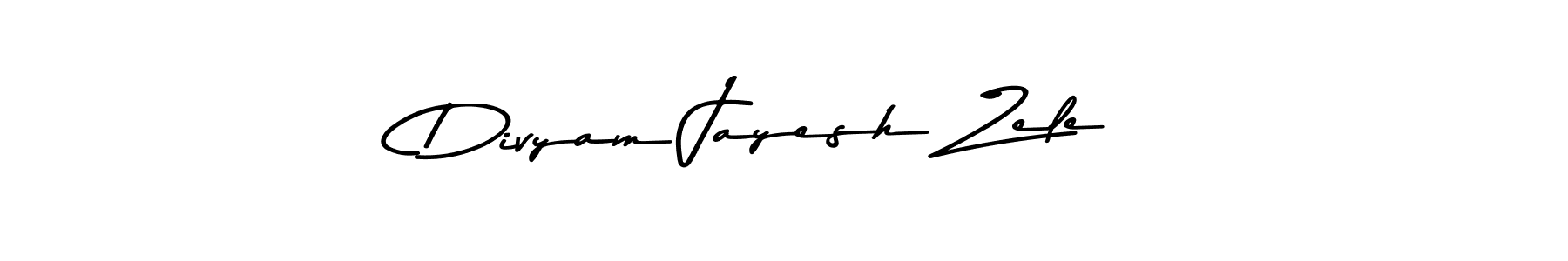 if you are searching for the best signature style for your name Divyam Jayesh Zele. so please give up your signature search. here we have designed multiple signature styles  using Asem Kandis PERSONAL USE. Divyam Jayesh Zele signature style 9 images and pictures png