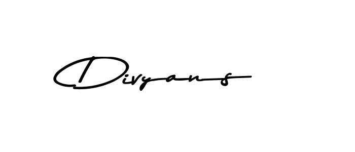 The best way (Asem Kandis PERSONAL USE) to make a short signature is to pick only two or three words in your name. The name Divyans include a total of six letters. For converting this name. Divyans signature style 9 images and pictures png