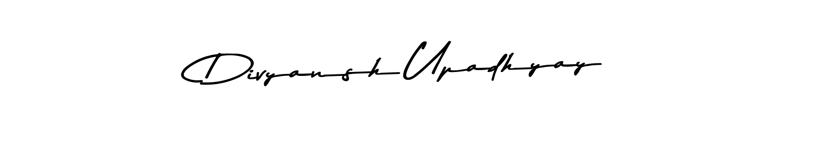 Divyansh Upadhyay stylish signature style. Best Handwritten Sign (Asem Kandis PERSONAL USE) for my name. Handwritten Signature Collection Ideas for my name Divyansh Upadhyay. Divyansh Upadhyay signature style 9 images and pictures png