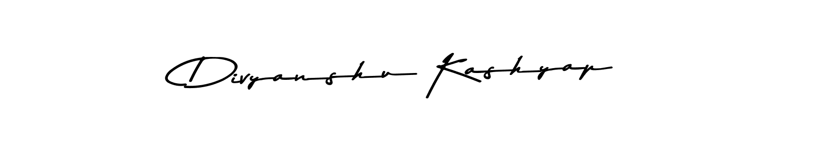 Use a signature maker to create a handwritten signature online. With this signature software, you can design (Asem Kandis PERSONAL USE) your own signature for name Divyanshu Kashyap. Divyanshu Kashyap signature style 9 images and pictures png