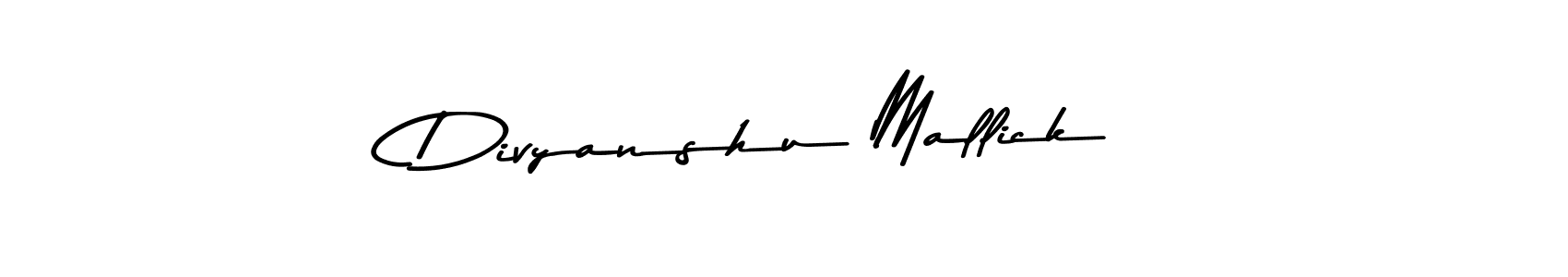 Divyanshu Mallick stylish signature style. Best Handwritten Sign (Asem Kandis PERSONAL USE) for my name. Handwritten Signature Collection Ideas for my name Divyanshu Mallick. Divyanshu Mallick signature style 9 images and pictures png