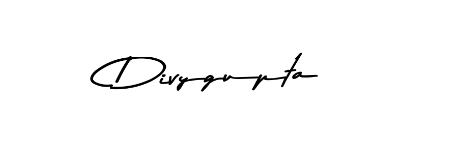 Create a beautiful signature design for name Divygupta. With this signature (Asem Kandis PERSONAL USE) fonts, you can make a handwritten signature for free. Divygupta signature style 9 images and pictures png