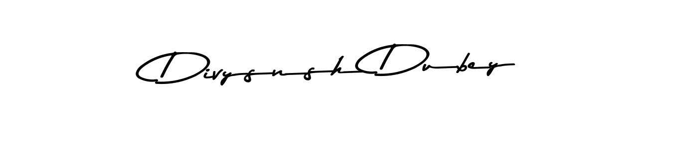 The best way (Asem Kandis PERSONAL USE) to make a short signature is to pick only two or three words in your name. The name Divysnsh Dubey include a total of six letters. For converting this name. Divysnsh Dubey signature style 9 images and pictures png