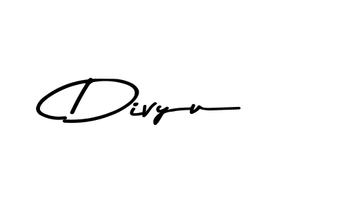 Divyu stylish signature style. Best Handwritten Sign (Asem Kandis PERSONAL USE) for my name. Handwritten Signature Collection Ideas for my name Divyu. Divyu signature style 9 images and pictures png