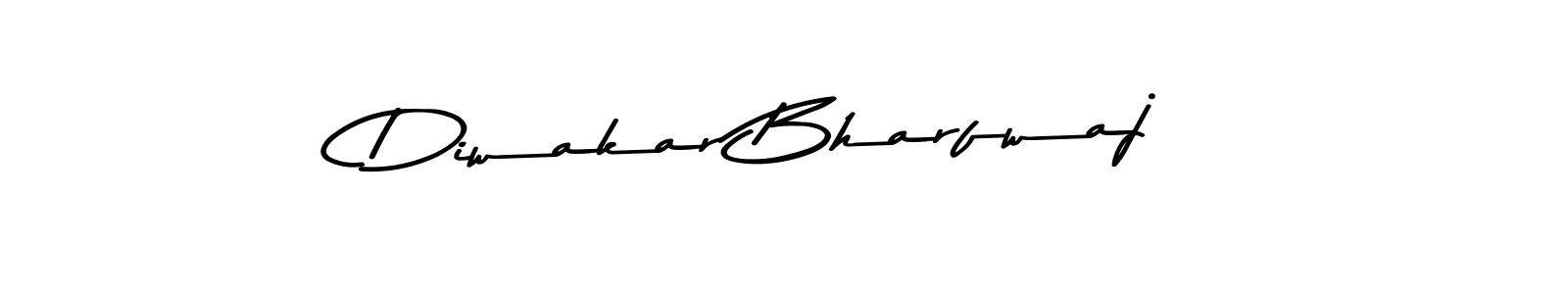 Asem Kandis PERSONAL USE is a professional signature style that is perfect for those who want to add a touch of class to their signature. It is also a great choice for those who want to make their signature more unique. Get Diwakar Bharfwaj name to fancy signature for free. Diwakar Bharfwaj signature style 9 images and pictures png