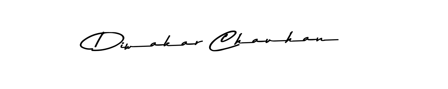 Diwakar Chauhan stylish signature style. Best Handwritten Sign (Asem Kandis PERSONAL USE) for my name. Handwritten Signature Collection Ideas for my name Diwakar Chauhan. Diwakar Chauhan signature style 9 images and pictures png