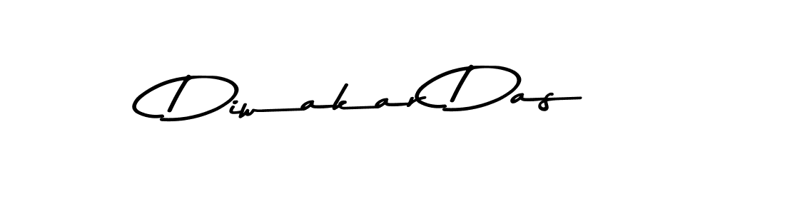 How to make Diwakar Das name signature. Use Asem Kandis PERSONAL USE style for creating short signs online. This is the latest handwritten sign. Diwakar Das signature style 9 images and pictures png