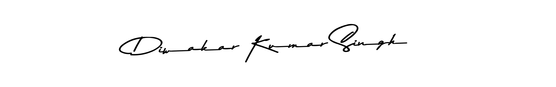 How to make Diwakar Kumar Singh signature? Asem Kandis PERSONAL USE is a professional autograph style. Create handwritten signature for Diwakar Kumar Singh name. Diwakar Kumar Singh signature style 9 images and pictures png