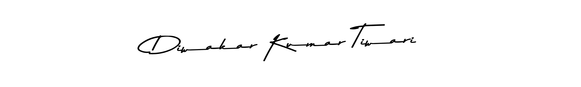 Make a beautiful signature design for name Diwakar Kumar Tiwari. With this signature (Asem Kandis PERSONAL USE) style, you can create a handwritten signature for free. Diwakar Kumar Tiwari signature style 9 images and pictures png