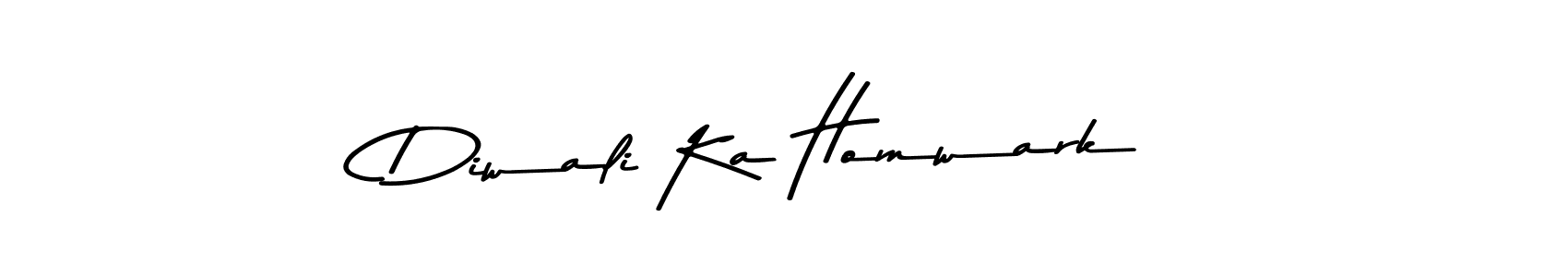 Also we have Diwali Ka Homwark name is the best signature style. Create professional handwritten signature collection using Asem Kandis PERSONAL USE autograph style. Diwali Ka Homwark signature style 9 images and pictures png