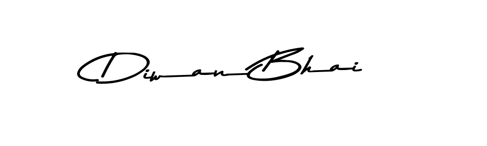 You should practise on your own different ways (Asem Kandis PERSONAL USE) to write your name (Diwan Bhai) in signature. don't let someone else do it for you. Diwan Bhai signature style 9 images and pictures png