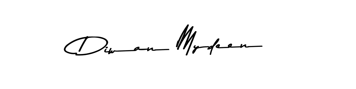 How to make Diwan Mydeen signature? Asem Kandis PERSONAL USE is a professional autograph style. Create handwritten signature for Diwan Mydeen name. Diwan Mydeen signature style 9 images and pictures png