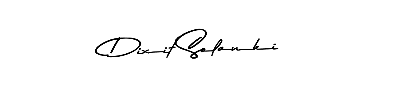 Use a signature maker to create a handwritten signature online. With this signature software, you can design (Asem Kandis PERSONAL USE) your own signature for name Dixit Solanki. Dixit Solanki signature style 9 images and pictures png