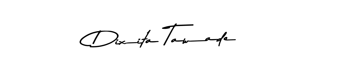 Here are the top 10 professional signature styles for the name Dixita Tawade. These are the best autograph styles you can use for your name. Dixita Tawade signature style 9 images and pictures png
