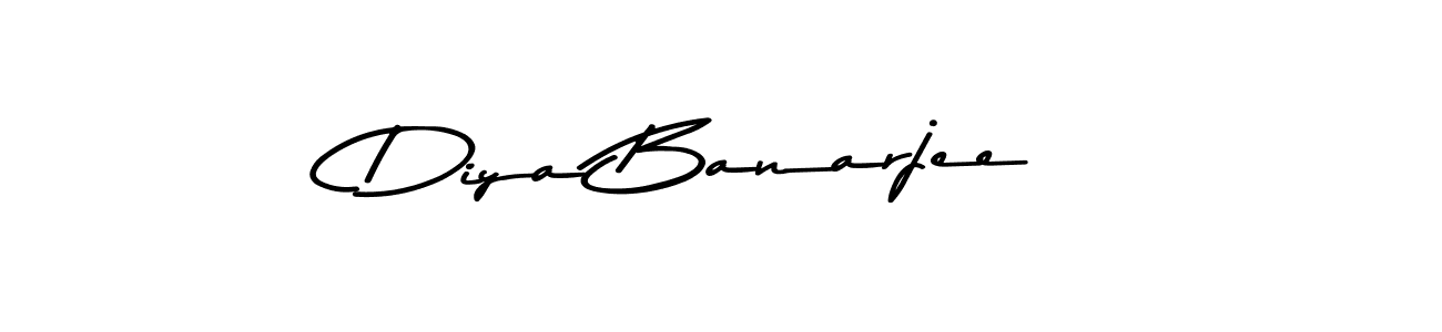 How to make Diya Banarjee signature? Asem Kandis PERSONAL USE is a professional autograph style. Create handwritten signature for Diya Banarjee name. Diya Banarjee signature style 9 images and pictures png