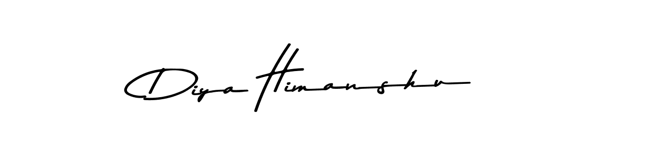 Also You can easily find your signature by using the search form. We will create Diya Himanshu name handwritten signature images for you free of cost using Asem Kandis PERSONAL USE sign style. Diya Himanshu signature style 9 images and pictures png