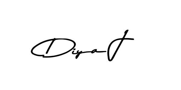 The best way (Asem Kandis PERSONAL USE) to make a short signature is to pick only two or three words in your name. The name Diya J include a total of six letters. For converting this name. Diya J signature style 9 images and pictures png
