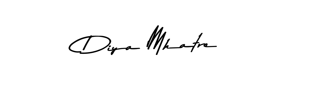 Make a beautiful signature design for name Diya Mhatre. Use this online signature maker to create a handwritten signature for free. Diya Mhatre signature style 9 images and pictures png