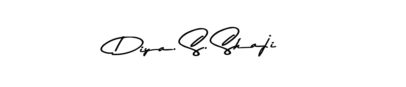 The best way (Asem Kandis PERSONAL USE) to make a short signature is to pick only two or three words in your name. The name Diya. S. Shaji include a total of six letters. For converting this name. Diya. S. Shaji signature style 9 images and pictures png