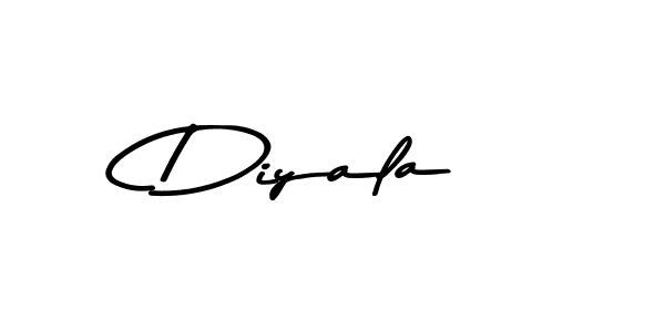 How to make Diyala signature? Asem Kandis PERSONAL USE is a professional autograph style. Create handwritten signature for Diyala name. Diyala signature style 9 images and pictures png