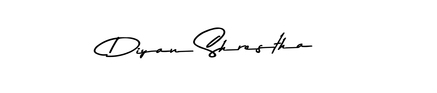 You can use this online signature creator to create a handwritten signature for the name Diyan Shrestha. This is the best online autograph maker. Diyan Shrestha signature style 9 images and pictures png