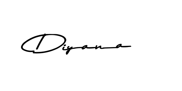 This is the best signature style for the Diyana name. Also you like these signature font (Asem Kandis PERSONAL USE). Mix name signature. Diyana signature style 9 images and pictures png