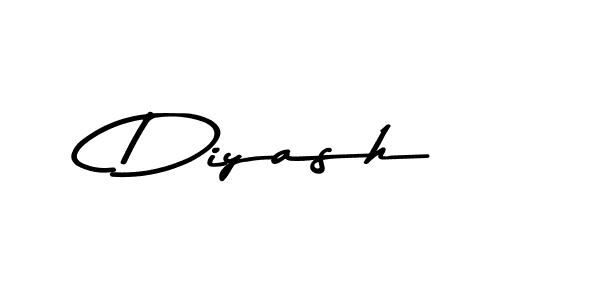 Also we have Diyash name is the best signature style. Create professional handwritten signature collection using Asem Kandis PERSONAL USE autograph style. Diyash signature style 9 images and pictures png