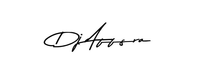 Design your own signature with our free online signature maker. With this signature software, you can create a handwritten (Asem Kandis PERSONAL USE) signature for name Dj Affsra. Dj Affsra signature style 9 images and pictures png
