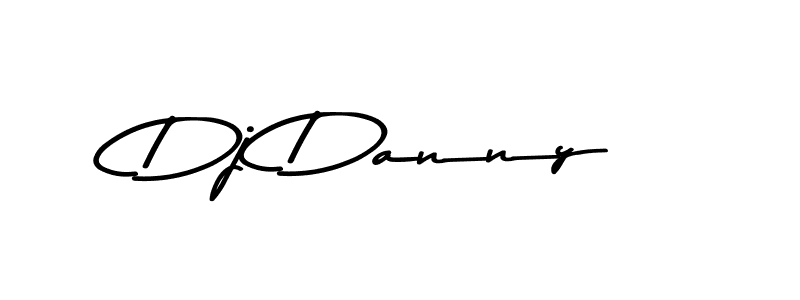 Design your own signature with our free online signature maker. With this signature software, you can create a handwritten (Asem Kandis PERSONAL USE) signature for name Dj Danny. Dj Danny signature style 9 images and pictures png